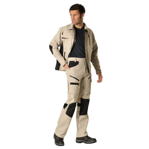 Blouson de travail multipoches homme DYNAMIC FIT Muzelle Dulac en coton/polyester 4 Blouson de travail multipoches homme DYNAMIC FIT Muzelle Dulac en coton/polyester – Image 2