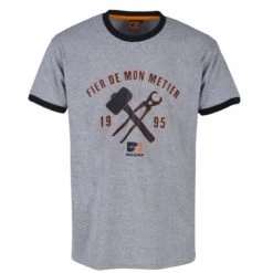 Tee-shirt de travail à manches courtes Bosseur METALLO