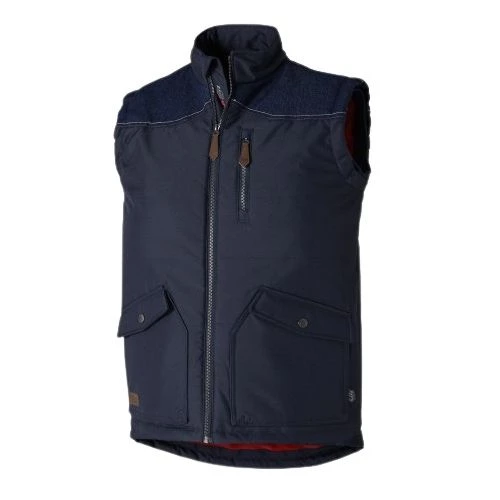 Gilet de travail Body warmer Molinel Denim 3 Gilet de travail Body warmer Molinel Denim