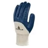 Gants de travail en coton Delta Plus enduit nitrile dos aéré NI150 1 Gants de travail en coton Delta Plus enduit nitrile dos aéré NI150 -Vêtement de travail Soldes AFD 113729