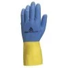 Gants trempés DUOCOLOR VE330 Delta Plus latex floqué coton VE330 -Vêtement de travail Soldes AFD 113822