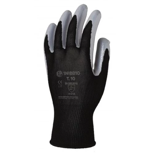 Gants tricotés polyester EUROTECHNIQUE Coverguard enduit nitrile 1NIBB 5 Gants tricotés polyester EUROTECHNIQUE Coverguard enduit nitrile 1NIBB – Image 3