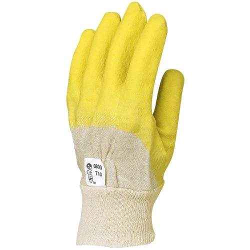 Gants de travail EUROTECHNIQUE Coverguard enduit latex crêpé - 3800 5 Gants de travail EUROTECHNIQUE Coverguard enduit latex crêpé - 3800 – Image 3