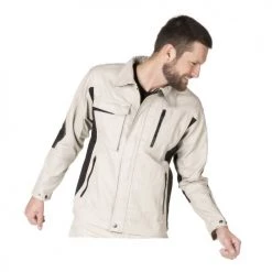 Blouson de travail multipoches homme DYNAMIC FIT Muzelle Dulac en coton/polyester