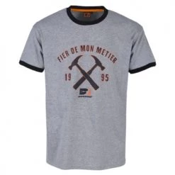 Tee-shirt de travail à manches courtes Bosseur Menuisier