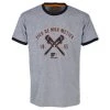 Tee-shirt de travail à manches courtes Bosseur Plombier -Vêtement de travail Soldes AFD 115604