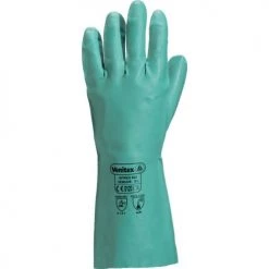 Gants de travail NITREX VE846 Delta plus en nitrile floqués coton VE846