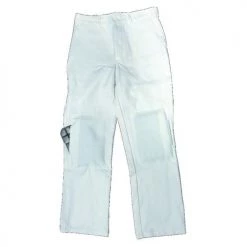 Pantalon de chantier® Muzelle Dulac en coton blanc