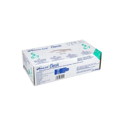 Gants jetables latex poudrés 4 Gants jetables latex poudrés – Image 2