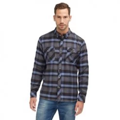 Chemise de travail à carreaux Stihl à manches longues pour homme -Vêtement de travail Soldes AFD 122315