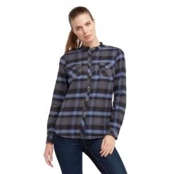 Chemise de travail à carreaux Stihl à manches longues pour femme 9 Chemise de travail à carreaux Stihl à manches longues pour femme -Vêtement de travail Soldes AFD 122581
