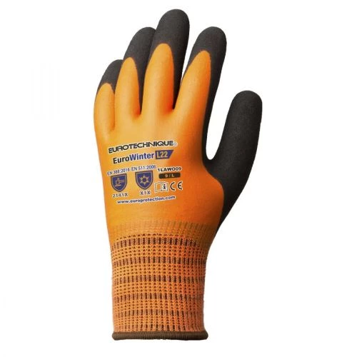 Gants tricot anti froid EUROWINTER L22 Coverguard haute visibilité 3 Gants tricot anti froid EUROWINTER L22 Coverguard haute visibilité