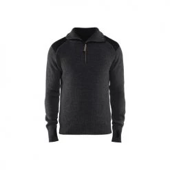 Sweat en laine Blåkläder col zippé 46301071