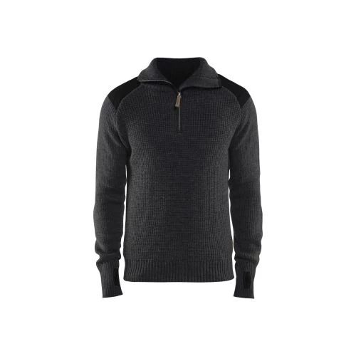 Sweat en laine Blåkläder col zippé 46301071 3 Sweat en laine Blåkläder col zippé 46301071
