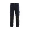 Pantalon artisan X1900 STRETCH 4D Blåkläder multipoches sans poches flottantes 19891644 -Vêtement de travail Soldes AFD 132885