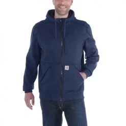 Sweat zippé coupe-vent à capuche Carhartt -Vêtement de travail Soldes AFD 146616