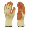 Gants tricotés en polycoton VE730OR Delta Plus enduit latex VE730 -Vêtement de travail Soldes AFD 148164