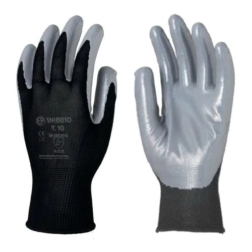 Gants tricotés polyester EUROTECHNIQUE Coverguard enduit nitrile 1NIBB 3 Gants tricotés polyester EUROTECHNIQUE Coverguard enduit nitrile 1NIBB