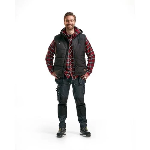 Gilet de travail doublé Blåkläder sans manche à capuche 38991845 3 Gilet de travail doublé Blåkläder sans manche à capuche 38991845 – Image 2
