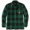 Chemise à carreaux Carhartt flanelle doublée Sherpa JAC -Vêtement de travail Soldes AFD 149390