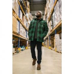 Chemise à carreaux Carhartt flanelle doublée Sherpa JAC -Vêtement de travail Soldes AFD 152435