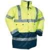Parka de travail haute visibilité imperméable Codupal TEIHO 2 Parka de travail haute visibilité imperméable Codupal TEIHO -Vêtement de travail Soldes AFD 18425
