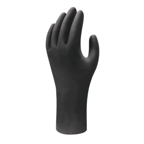 Gants nitrile noir non poudré Showa 7550 3 Gants nitrile noir non poudré Showa 7550